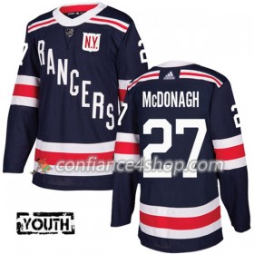 Adidas Maillot de Hockey New York Rangers Ryan McDonagh 27 2017-2018 Bleu Marine Winter Classic Authentic - Enfant